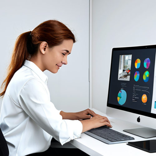 Freelance Ad Designer at Work**

A professional freelance advertisement designer, fully clothed in stylish, modest attire, working on a digital design project at a bright, modern home office. The scene includes a computer, design tools, and inspirational elements. Emphasis on perfect anatomy, correct proportions, and a natural pose. Safe for work, appropriate content, family-friendly, professional quality, well-formed hands.

**