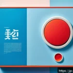 광고디자인과 색채학의 관계 - A vibrant advertising scene showcasing the psychological impact of colors: a dynamic composition fea...